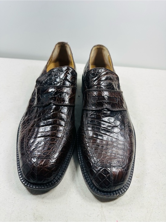 Cole Haan Men’s Brown Alligator Loafer Shoes Size 9 main image 5
